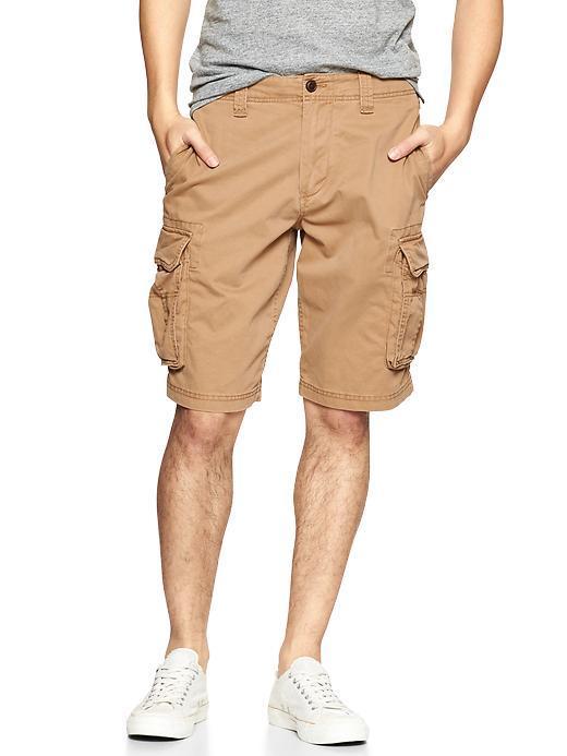 Gap Basic Cargo Shorts - Cream Caramel