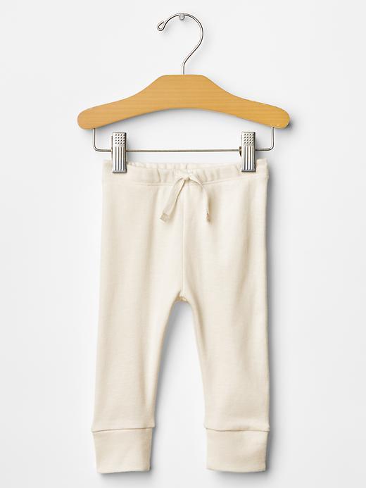 Gap Favorite Banded Pants - Ivory Frost
