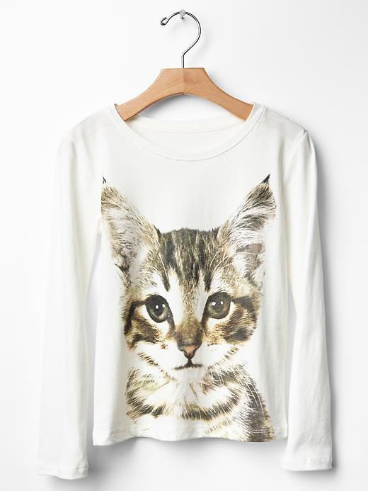 Gap Festive Graphic Tee - New Off White