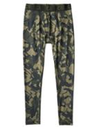 Gap Men Gapfit Base Layer Tights - Green Camo