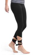Gap Women Gapfit Blackout Gfast High Rise Barre Strap Leggings - True Black