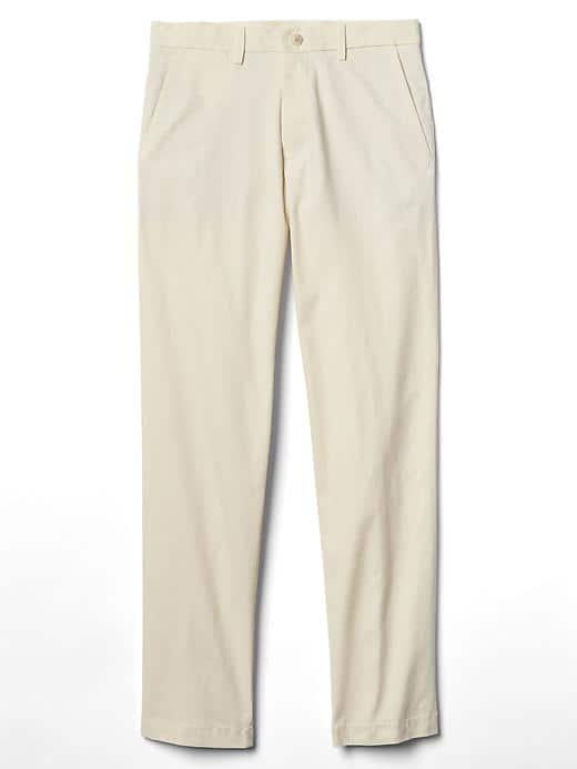 Gap Men Classic Stretch Straight Fit Khakis - Daytona