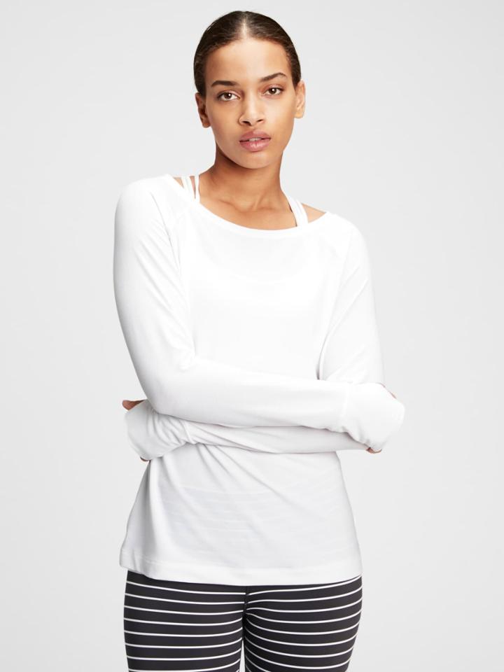 Gapfit Breathe Boatneck T-shirt