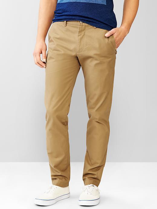 Gap Men The New Khaki Skinny Fit - Cream Caramel
