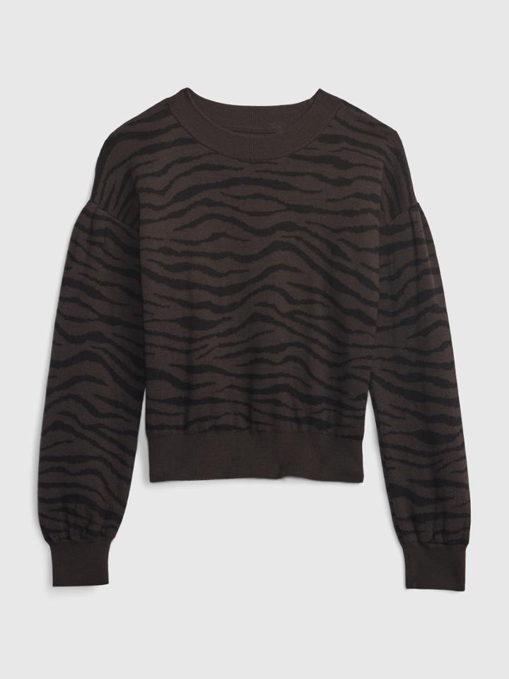 Kids Shaker-stitch Sweater