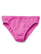 Gap Women High Cut Logo Bikini - Happy Pink