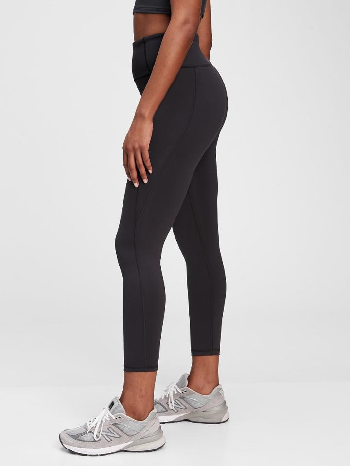 Gapfit High Rise Full Length Leggings In Eclipse
