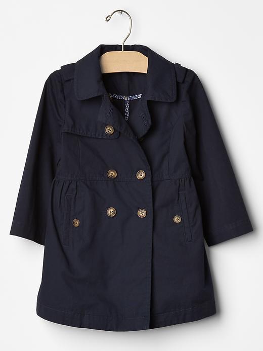 Gap Trench Coat - Blue Galaxy