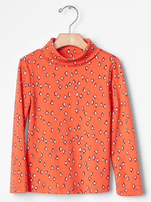 Gap Turtleneck - Fire Coral