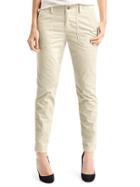 Gap Women Skinny Ankle Utility Cords - Off White