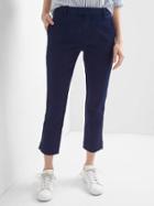 Gap Slim Crop Chinos - Dark Night