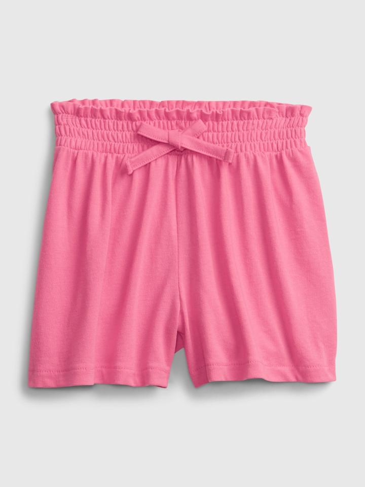 Toddler 100% Organic Cotton Mix And Match Pull-on Shorts