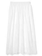 Gap Women Eyelet Lace Midi Skirt - Optic White
