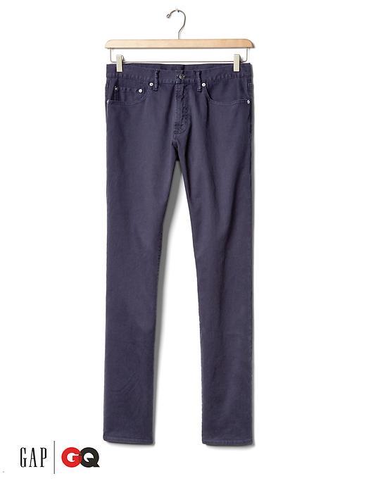 Gap Men X Gq Steven Alan Slim Twill Jeans - Marine Blue