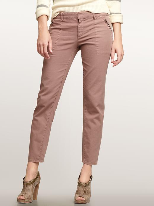 Gap Cropped Zip Pants