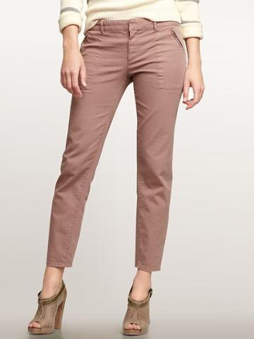 Gap Cropped Zip Pants