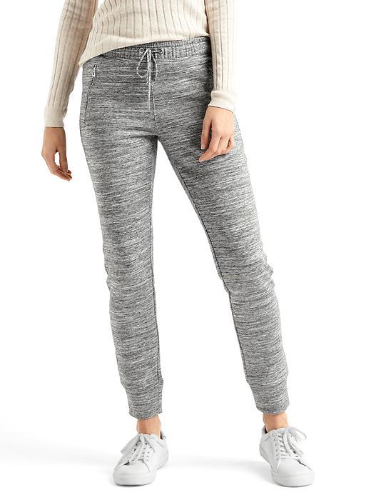 Gap Women Zip Pocket Joggers - Grey Marl