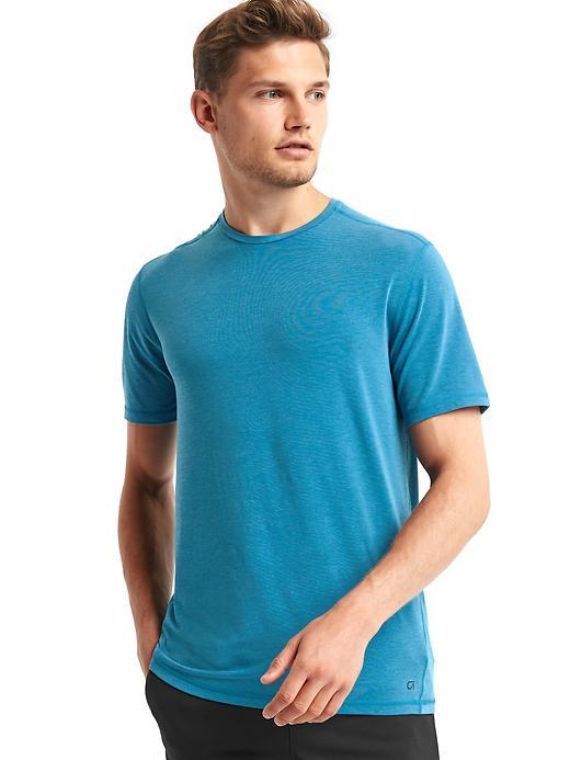 Gap Men Gapfit Breathe Crewneck T Shirt - Polar Blue