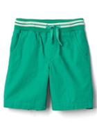 Gap Ripstop Pull On Shorts - Deluxe Green