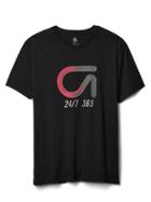 Gap Men Gdry Graphic T Shirt - Pink Basic