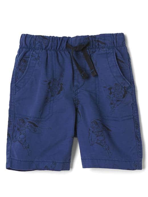 Gap Babygap &#124 Dc Superhero Pull On Shorts - Deep Cobalt