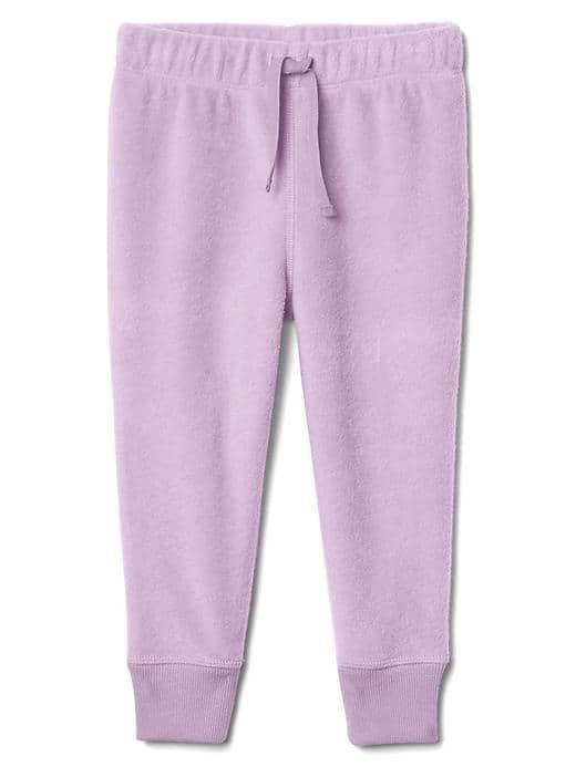 Gap Pro Fleece Print Pants - Lavender