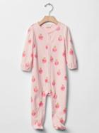 Gap Organic Fruit Footed One Piece - Strawberry