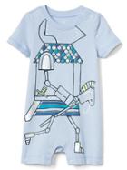 Gap Foil Knight Shorty One Piece - Ice Blue