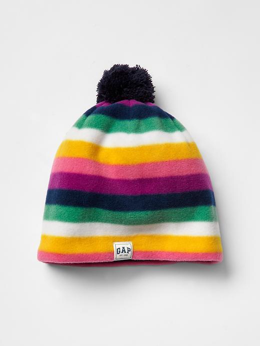 Gap Pro Fleece Pom Pom Printed Beanie - Multi