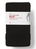 Gap Women Maximum Heat Footless Tights - Black