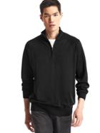 Gap Men Merino Half Zip Sweater - Black