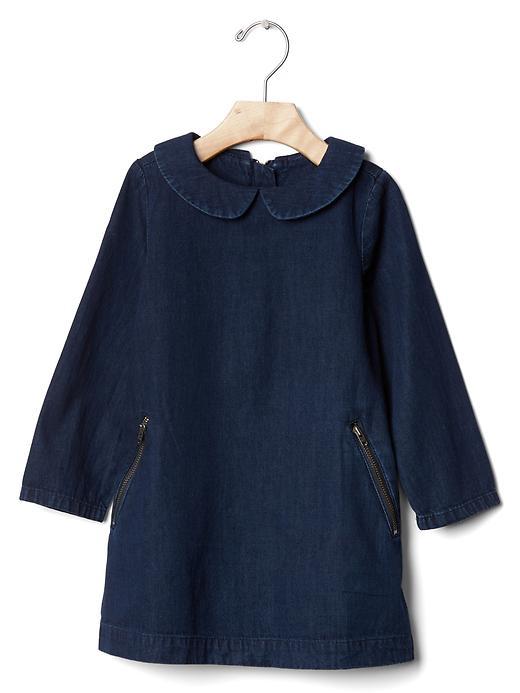 Gap 1969 Collar Denim Dress - Denim