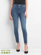 Gap Women Super High Rise 360 Stretch Jeans - Medium Indigo