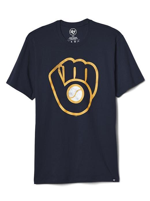 Gap Men Mlb Graphic Tee - Milwaukee Brewers