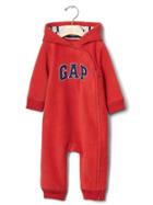 Gap Pro Fleece Logo Zip One Piece - Modern Red