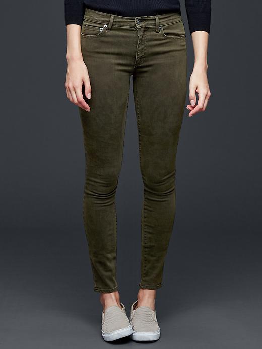 Gap Women 1969 Always Skinny Solid Color Jean - Deep Woods