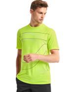 Gap Men Gapfit Breathe Crewneck T Shirt - Active Yellow