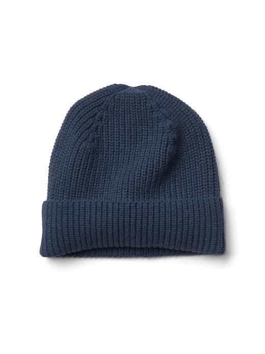 Gap Men Merino Wool Beanie - Navy