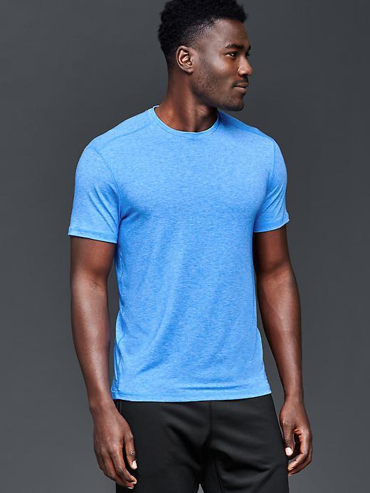 Gap Men Gapfit Breathe Crewneck T Shirt - Blue Streak