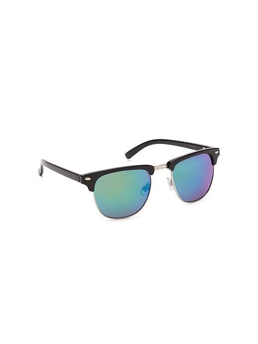 Gap Women Retro Sunglasses - Green Blue