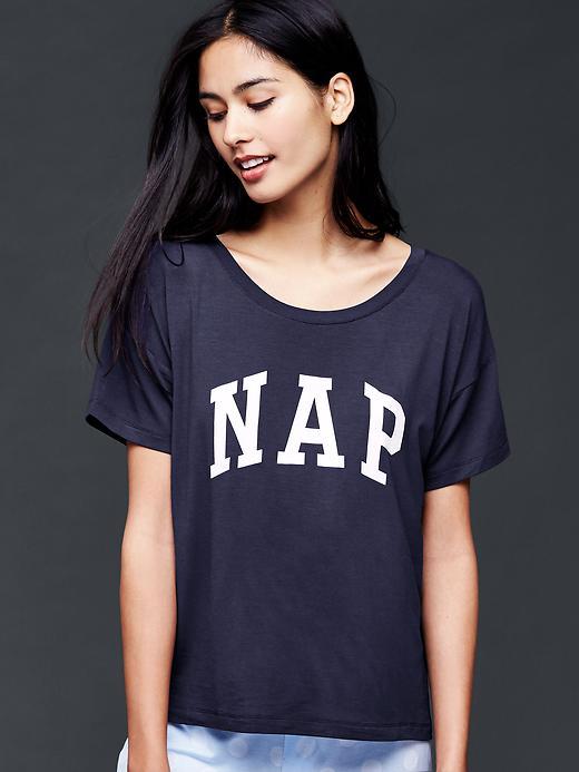 Gap Women Modal Mix And Match Tee - Dark Indigo