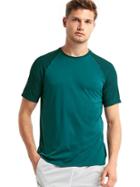 Gap Men Aeromesh Crewneck T Shirt - Savvy Teal