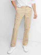 Gap Men Vintage Washed Slim Fit Khakis - Iconic Khaki