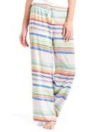 Gap Women Print Tassle Lounge Pants - Canyon Stripe Multi