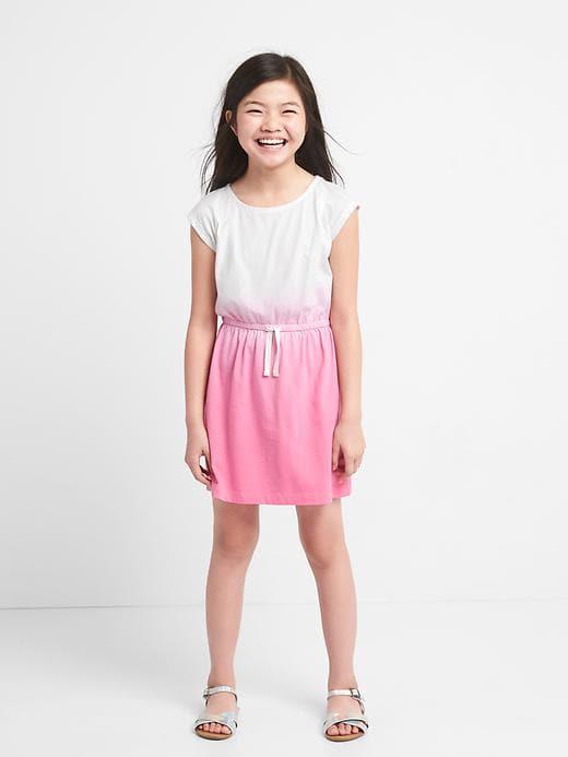 Gap Jersey Cap Dress - Medium Coral
