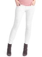 Gap Women Stretch 1969 Demi Panel True Skinny Ankle Jeans - White