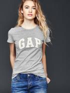 Gap Classic Logo Tee - Heather Grey
