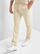 Gap Women Everyday Stretch Slim Fit Khakis - Natural