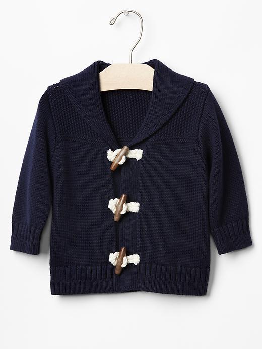 Gap Toggle Shawlneck Cardigan. - Dark Night