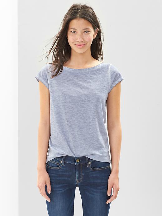 Gap Ballet Slub Tee - Crystal Blue Dusk